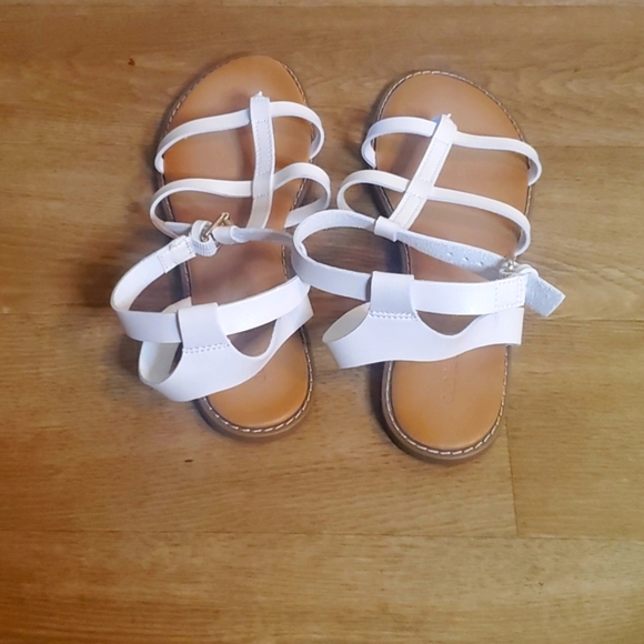New Women's Old Navy White Strap Sandals Size 9 - Picture 2 of 4